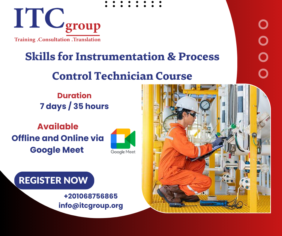 Skills for Instrumentation & Process Control Technician Course