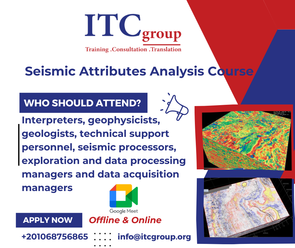Seismic Attributes Analysis Course