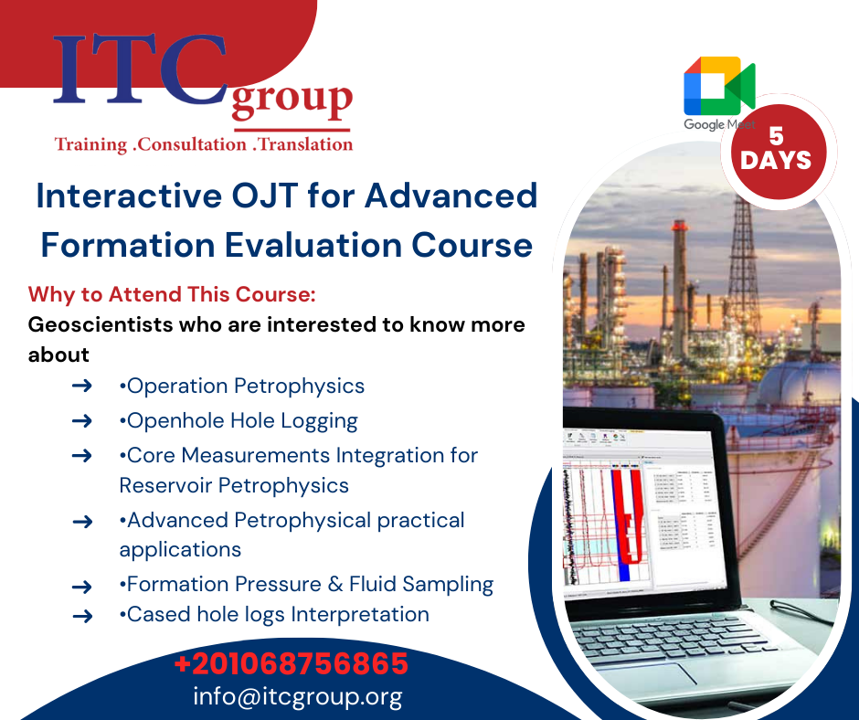 Interactive OJT for Advanced Formation Evaluation Course